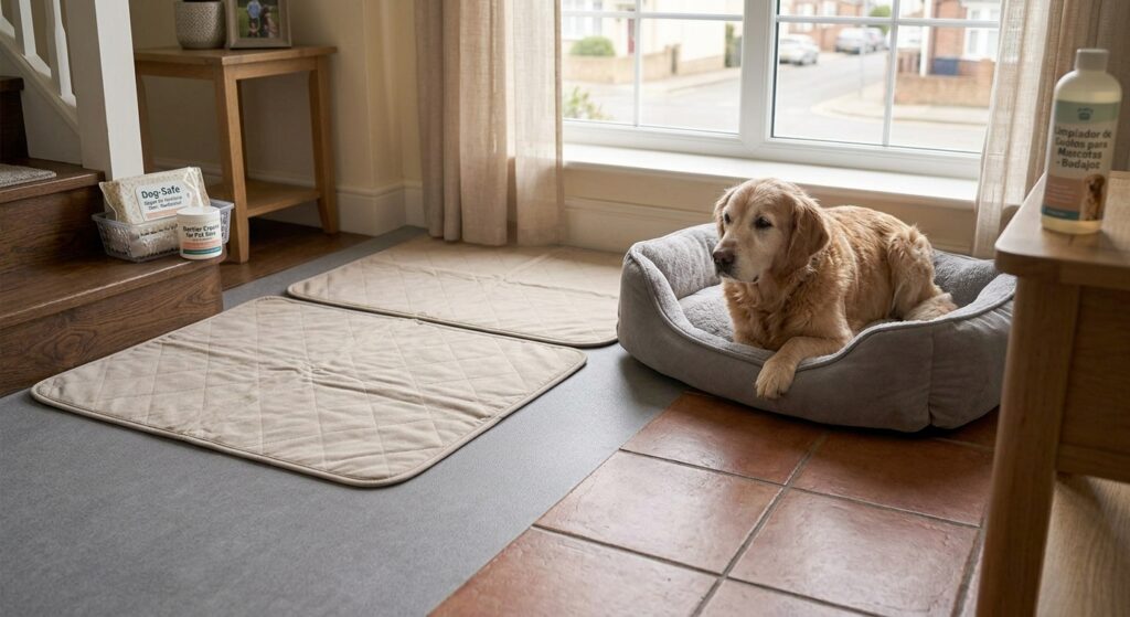 preventing skin irritation senior dog incontinence