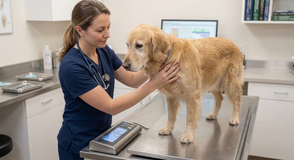senior dog weight loss causes