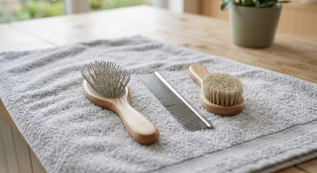 grooming routine for senior dog skin and coat