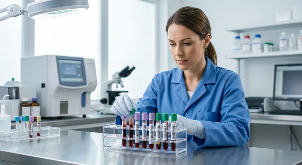senior dog blood test panel