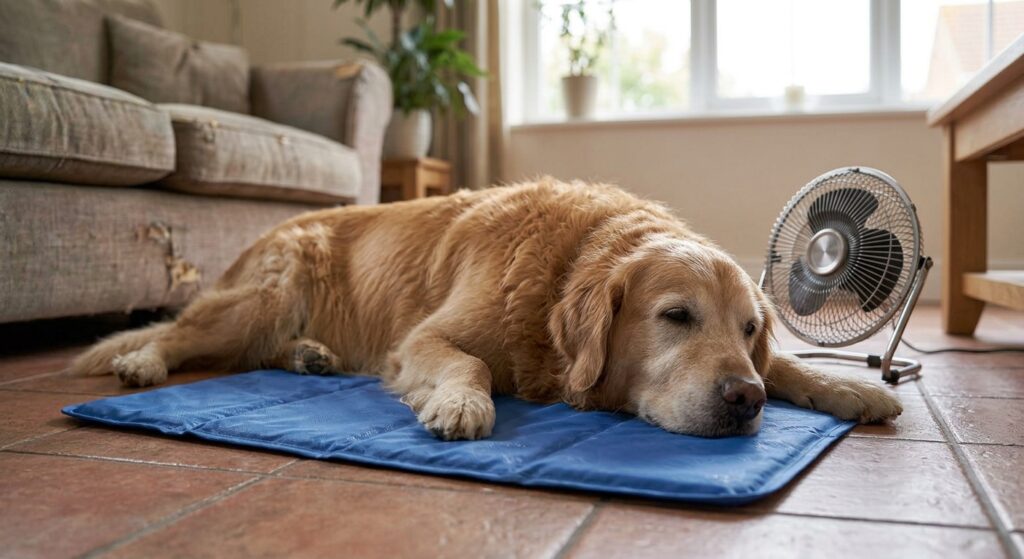 cooling mat for senior dog summer