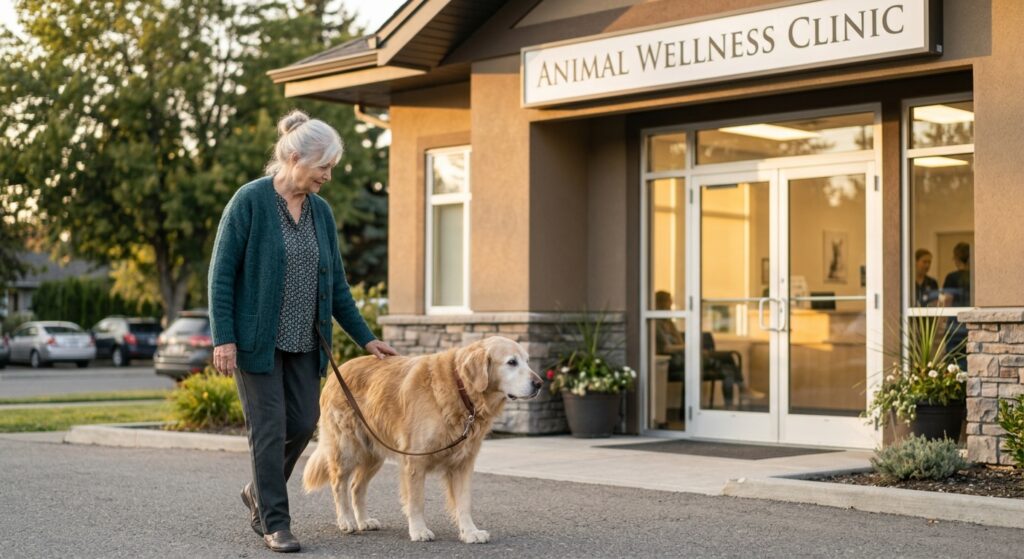 senior dog vet visit frequency