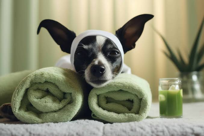 skin and coat care for aging dogs